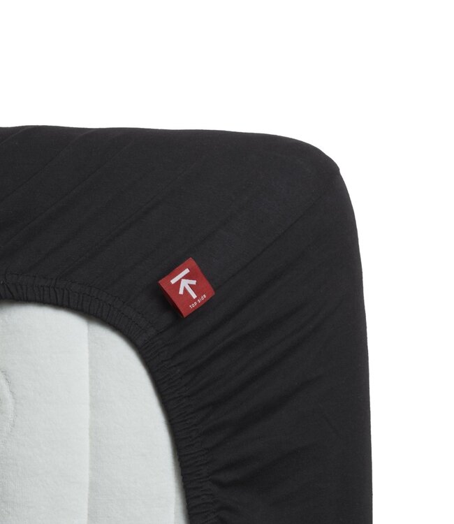 Beddinghouse Topper Hoeslaken Jersey Zwart Beddinghouse Topper Hoeslaken Jersey Zwart