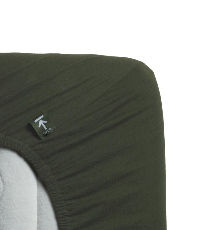 Beddinghouse Topper Hoeslaken Jersey Donkergroen Beddinghouse Topper Hoeslaken Jersey Donkergroen