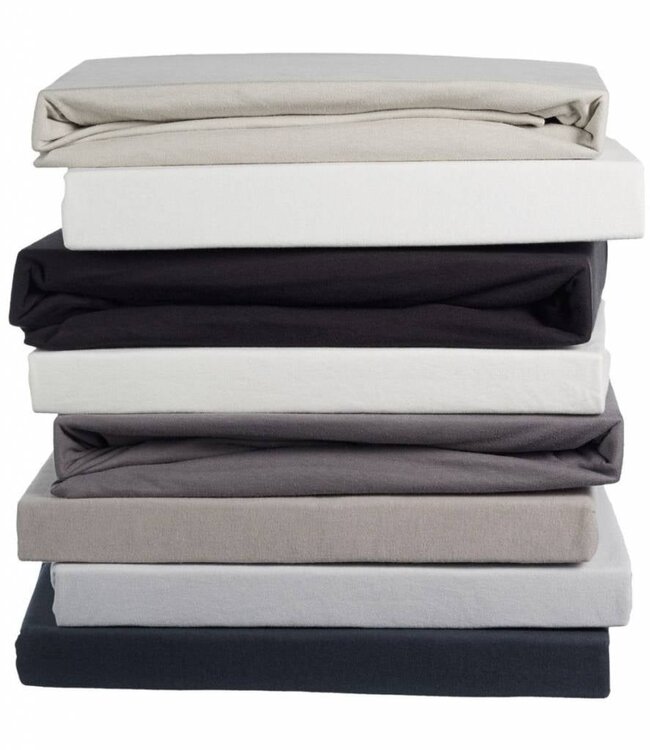 Beddinghouse Topper Hoeslaken Jersey Antraciet Beddinghouse Topper Hoeslaken Jersey Antraciet