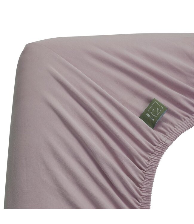 Dutch Design Topper Hoeslaken Organic Jersey Lila