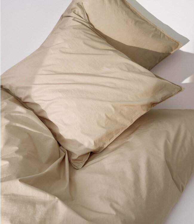 Marc O'Polo Dekbedovertrek Tove Dark Sand