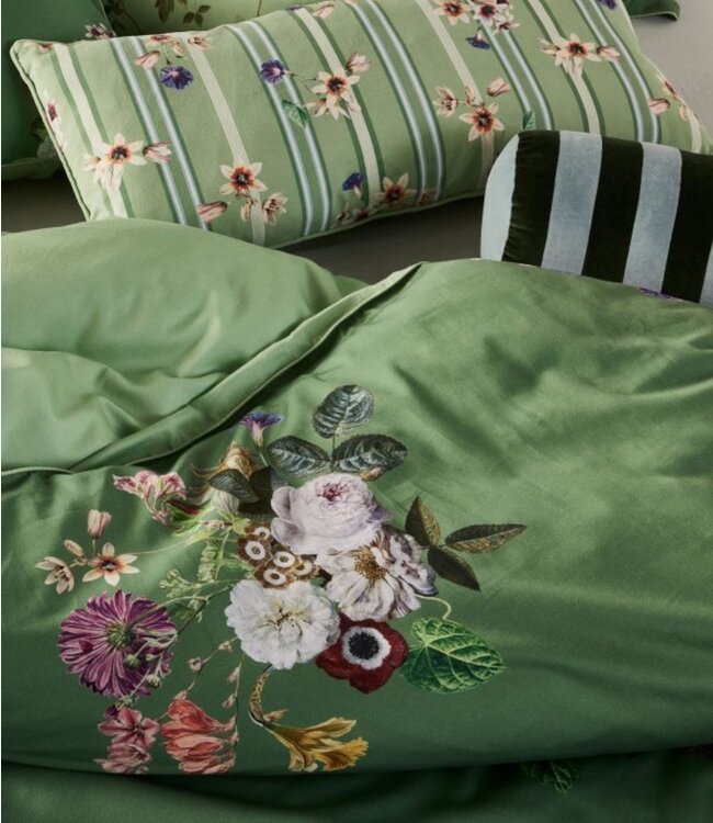 Essenza Dekbedovertrek Laurine Shale Green 240 x 200/220