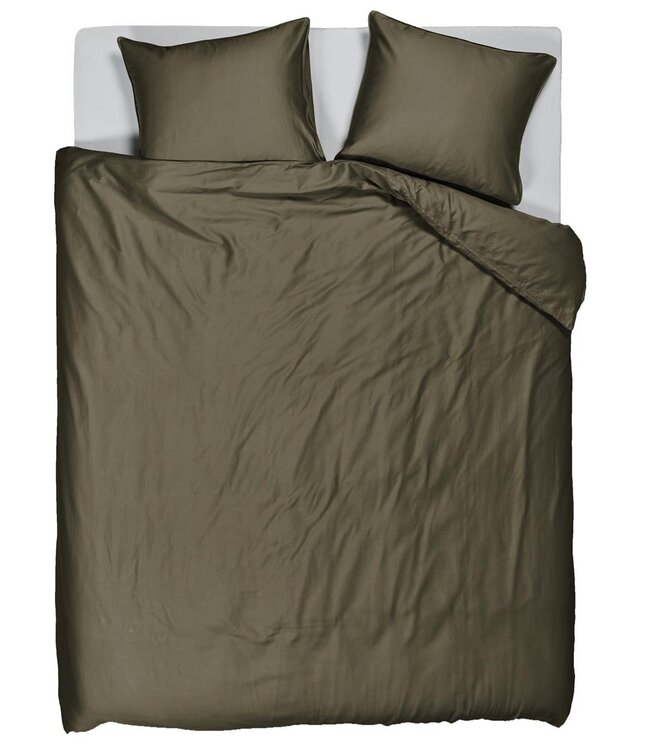Beddinghouse Dekbedovertrek Change Olijfgroen