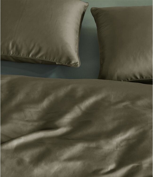 Beddinghouse Dekbedovertrek Change Olijfgroen