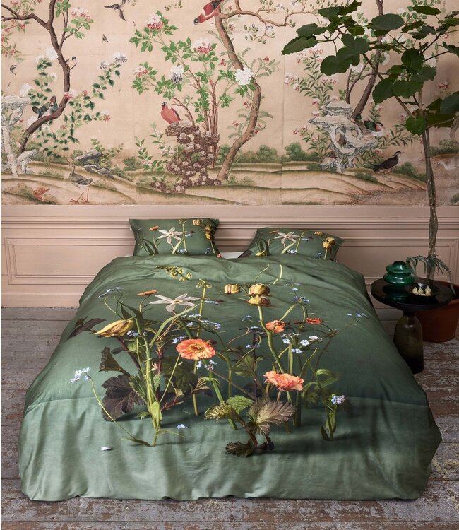 Essenza Dekbedovertrek Ficaria Greenish