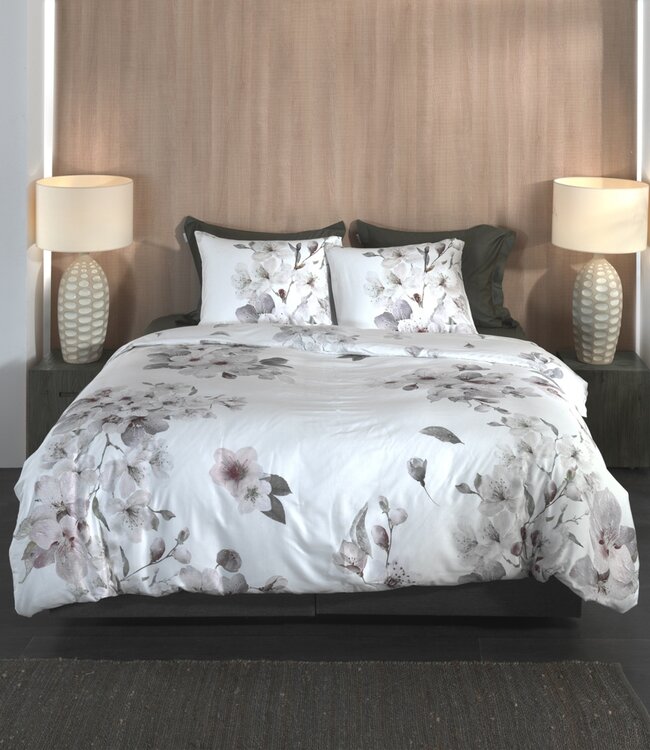 Heckett Lane Dekbedovertrek Fai Off White 200 x 200/220