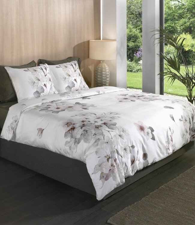 Heckett Lane Dekbedovertrek Fai Off White 240 x 200/220