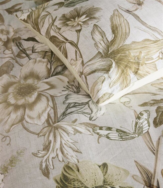 Beddinghouse Dekbedovertrek Bronte Natural 200 x 200/220