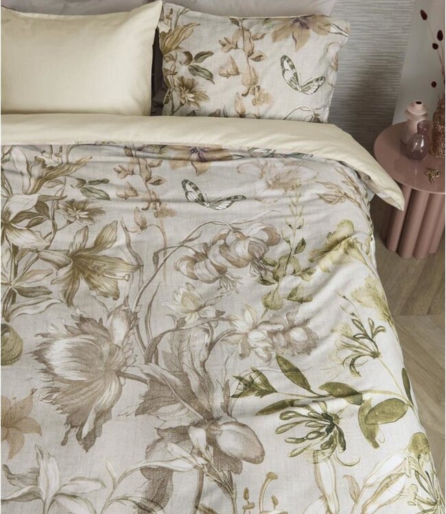 Beddinghouse Dekbedovertrek Bronte Natural 240 x 200/220