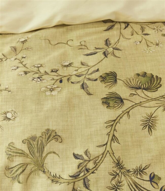 Beddinghouse Dekbedovertrek Charlotte Olijfgroen