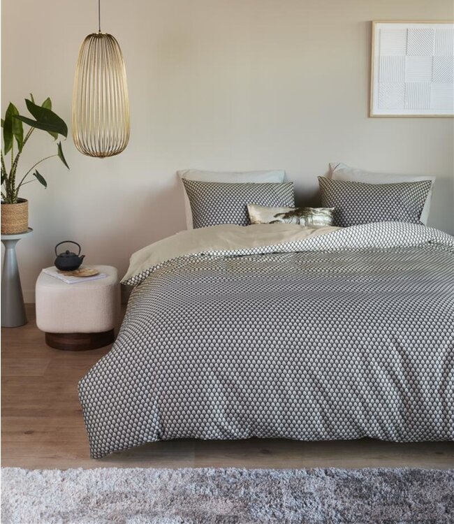 Beddinghouse Dekbedovertrek Shalimar Grijs 140 x 200/220