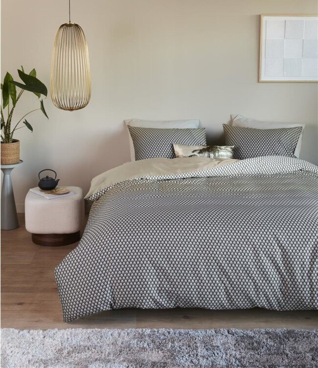 Beddinghouse Dekbedovertrek Shalimar Grijs 240 x 200/220