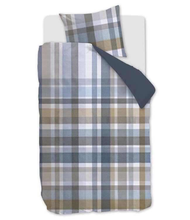Beddinghouse Dekbedovertrek Eliot Blauw