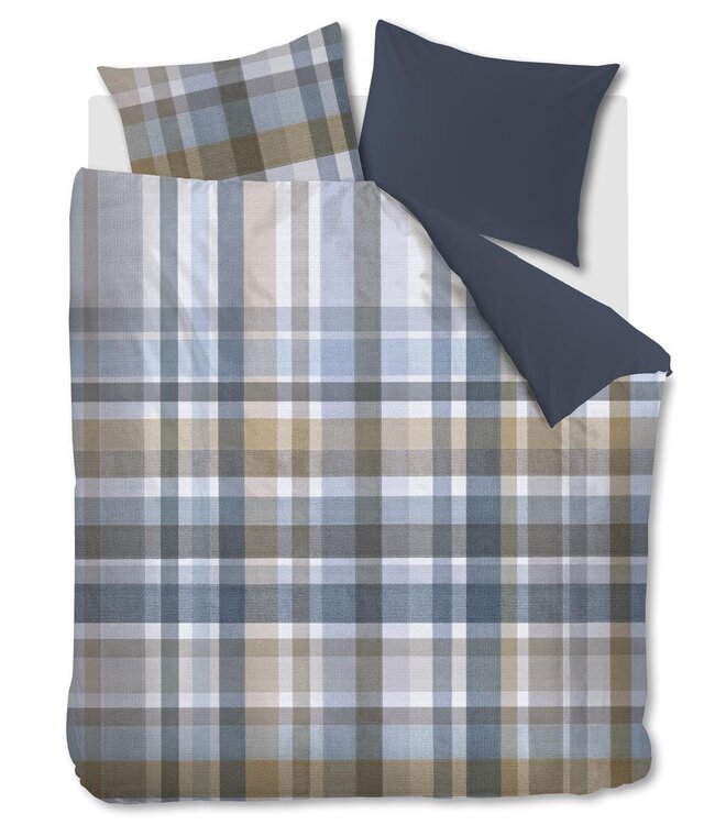 Beddinghouse Dekbedovertrek Eliot Blauw