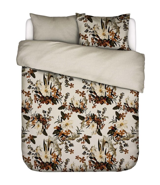 Essenza Dekbedovertrek Daffodils Reunited Beachwood White