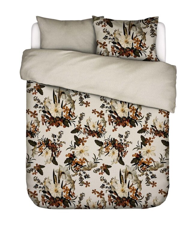 Essenza Dekbedovertrek Daffodils Reunited Beachwood White 260 x 200/220