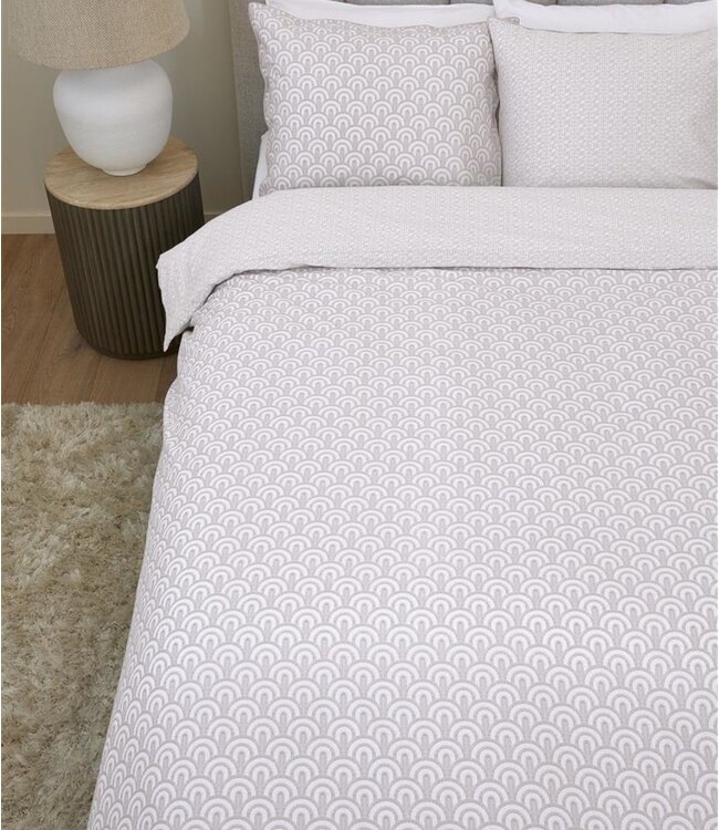 Rivièra Maison Dekbedovertrek Arched Soft Pink 140 x 200/220