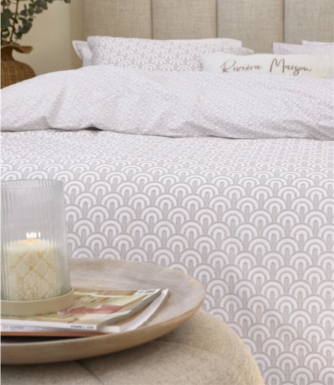 Rivièra Maison Dekbedovertrek Arched Soft Pink 140 x 200/220