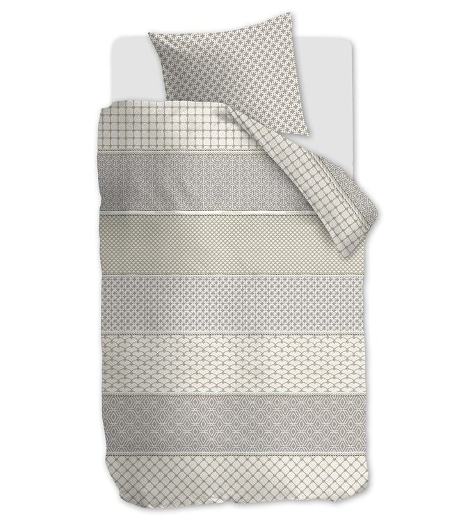 Rivièra Maison Dekbedovertrek Ropes Taupe