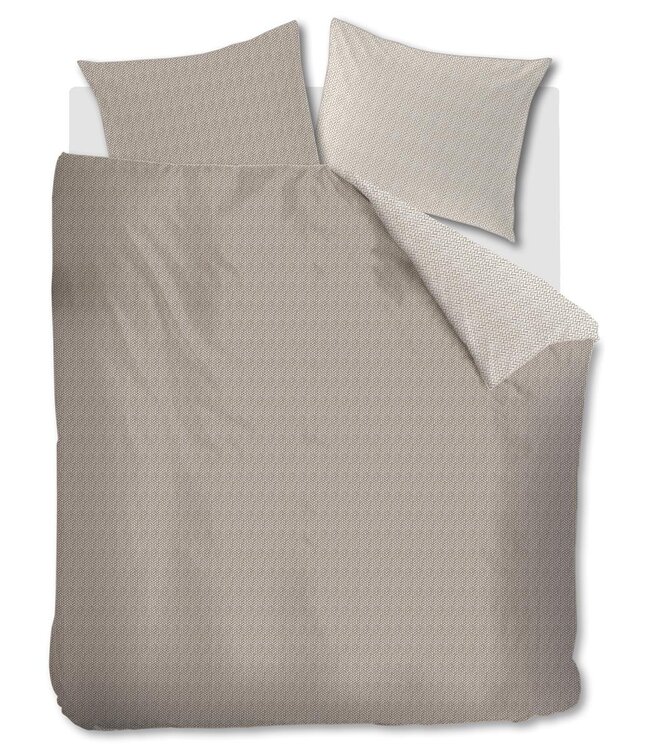 Rivièra Maison Dekbedovertrek Twisted Zand 200 x 200/220