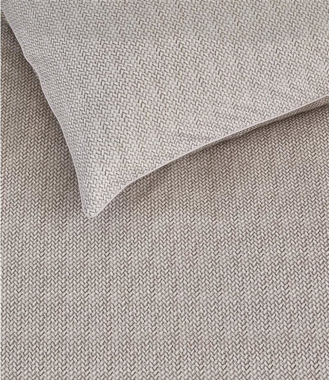 Rivièra Maison Dekbedovertrek Twisted Zand 140 x 200/220