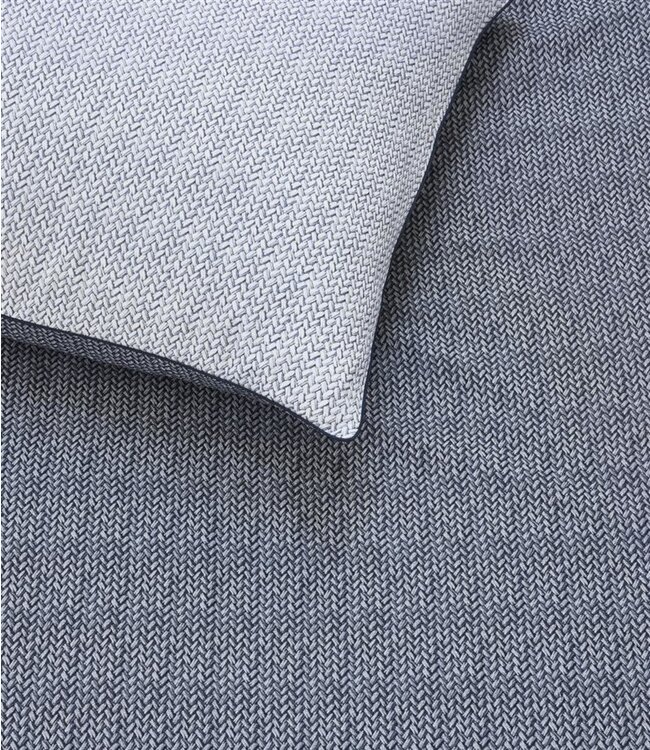 Rivièra Maison Dekbedovertrek Twisted Blauw 140 x 200/220