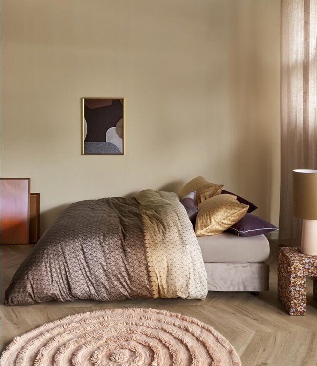 Beddinghouse Dekbedovertrek Ariel Mauve 240 x 200/220