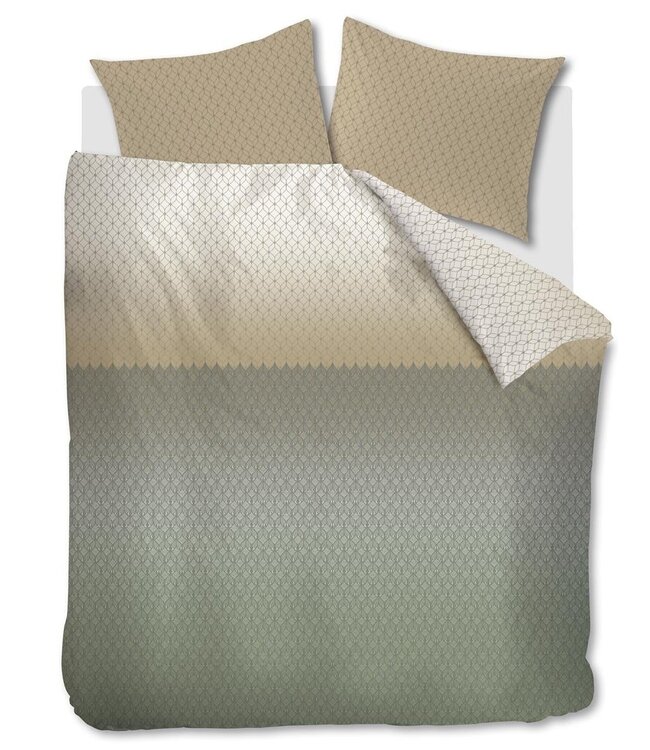 Beddinghouse Dekbedovertrek Ariel Blauw Groen 260 x 200/220