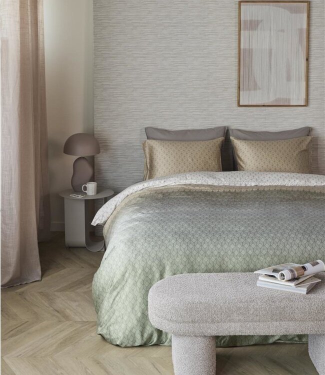 Beddinghouse Dekbedovertrek Ariel Blauw Groen 260 x 200/220