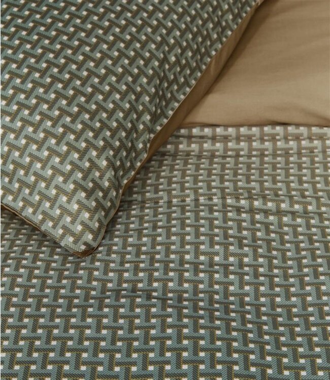 Beddinghouse Dekbedovertrek Alvaro Groen 260 x 200/220