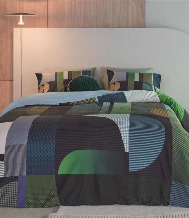Kardol  Dekbedovertrek Utopia  Blue Green 140 x 200/220