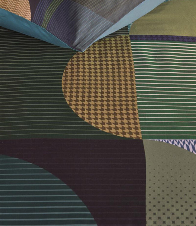 Kardol  Dekbedovertrek Utopia  Blue Green 140 x 200/220