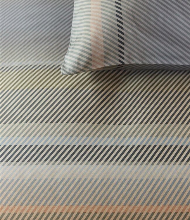 Kardol  Dekbedovertrek Beaming Blauw Grijs 140 x 200/220