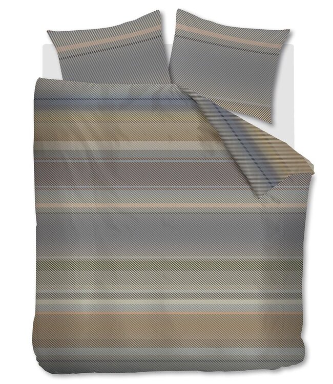 Kardol  Dekbedovertrek Beaming Blauw Grijs 240 x 200/220