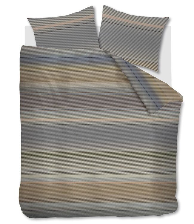 Kardol  Dekbedovertrek Beaming Blauw Grijs 260 x 220