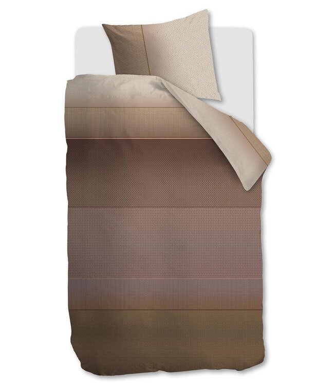 Kardol  Dekbedovertrek Mimic Steenrood