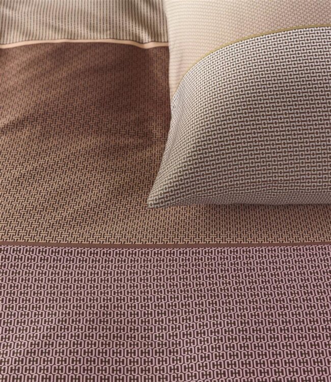 Kardol  Dekbedovertrek Mimic Steenrood 140 x 200/220