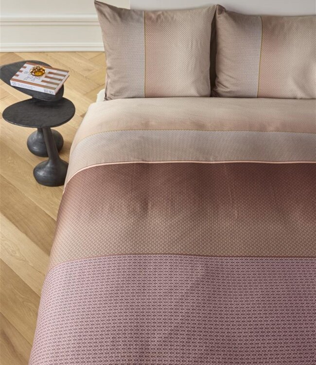 Kardol  Dekbedovertrek Mimic Steenrood 140 x 200/220