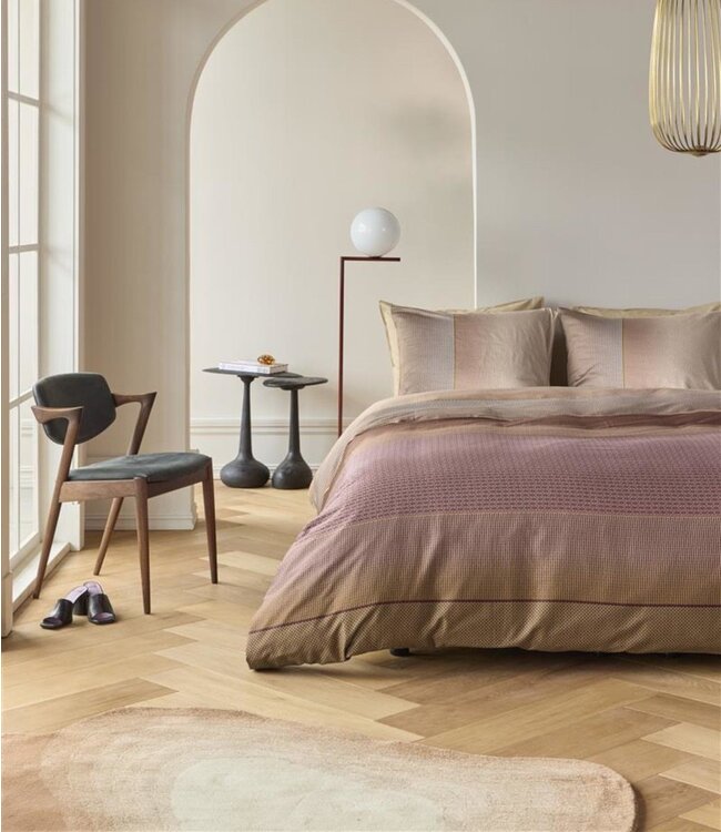 Kardol  Dekbedovertrek Mimic Steenrood 260 x 200/220