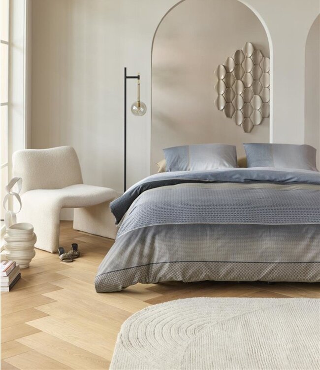 Kardol  Dekbedovertrek Mimic Blauw 260 x 200/220