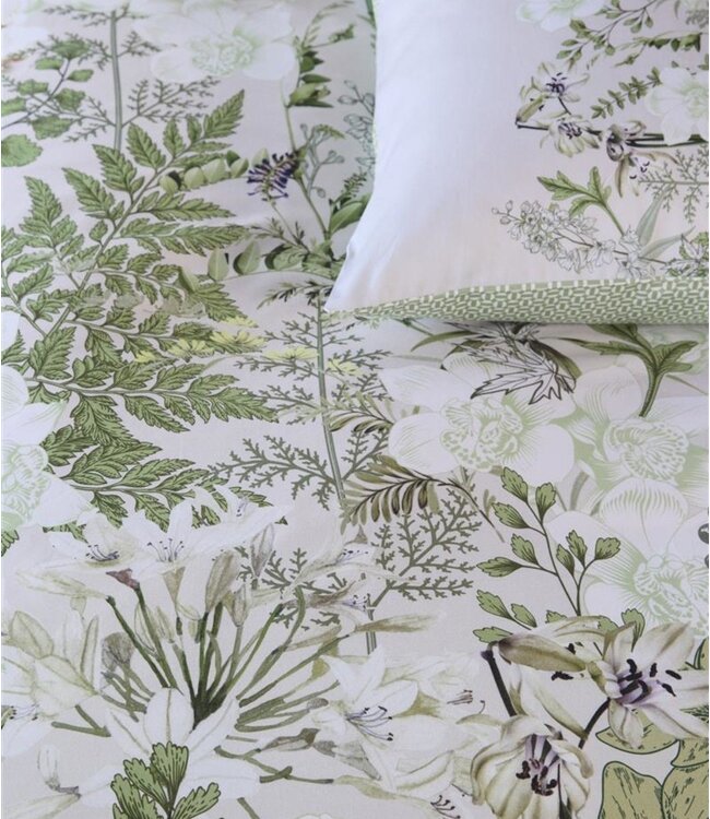 Kardol  Dekbedovertrek Pastiche Green 240 x 200/220