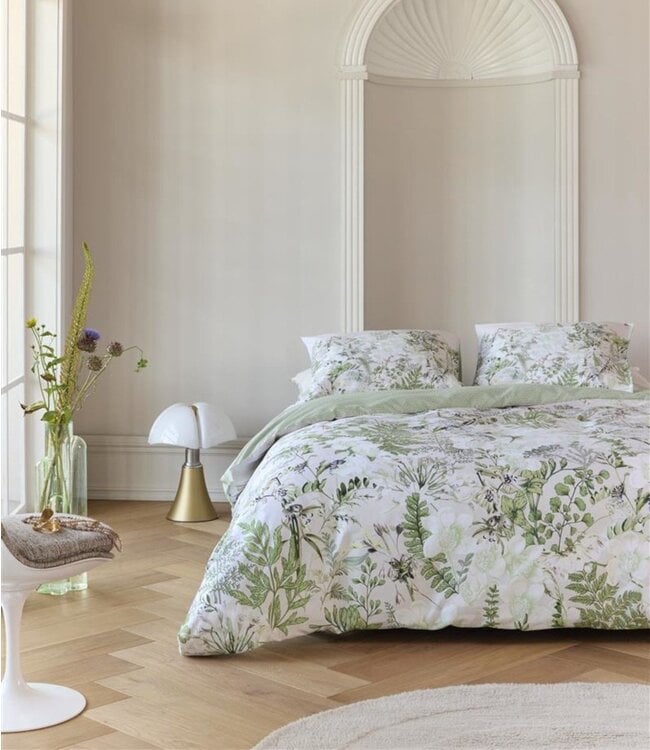 Kardol  Dekbedovertrek Pastiche Green 240 x 200/220