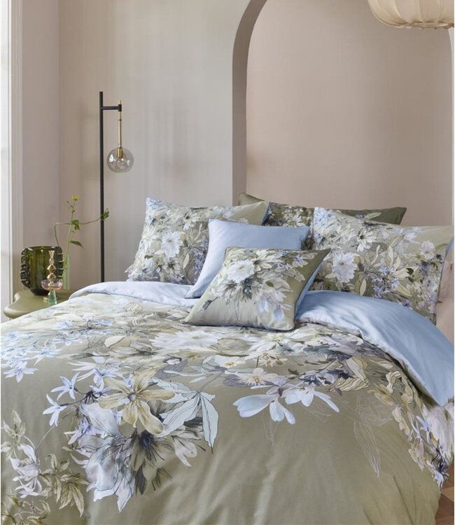 Kardol  Dekbedovertrek Saffron Blue Grey  240 x 200/220