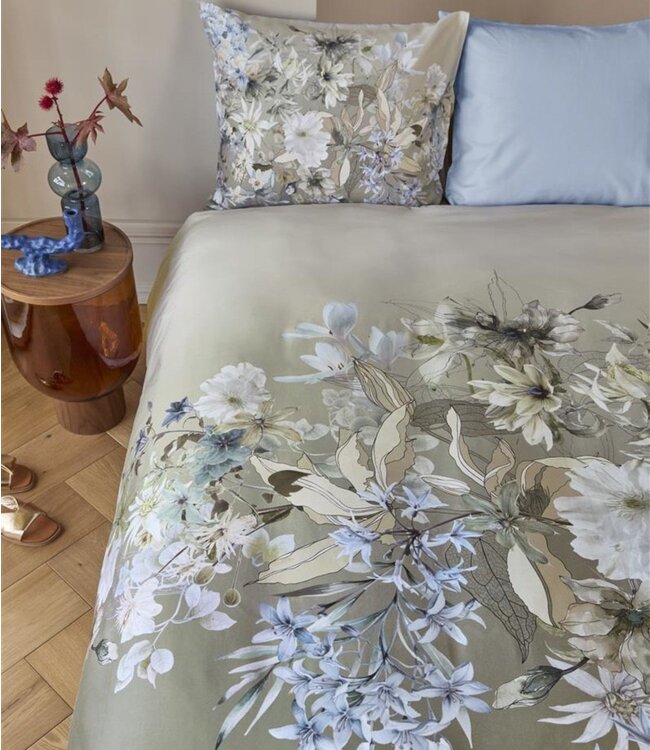 Kardol  Dekbedovertrek Saffron Blue Grey  240 x 200/220