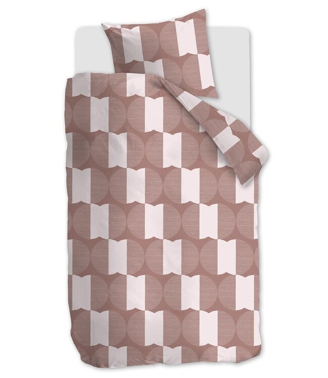 Ritzzly Dekbedovertrek met rits Check Mate Terra