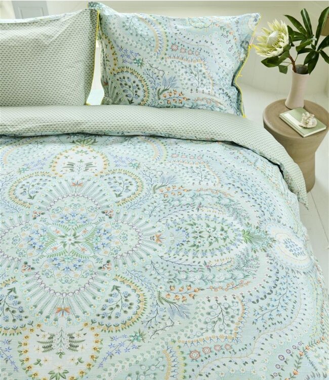 Pip Studio Dekbedovertrek Alfombra Lichtblauw 140 x 200/220