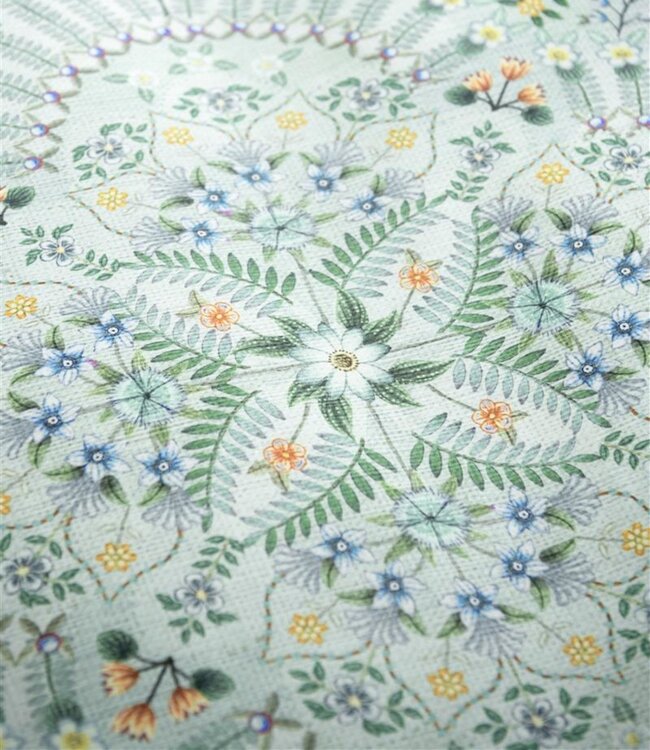 Pip Studio Dekbedovertrek Alfombra Lichtblauw 140 x 200/220