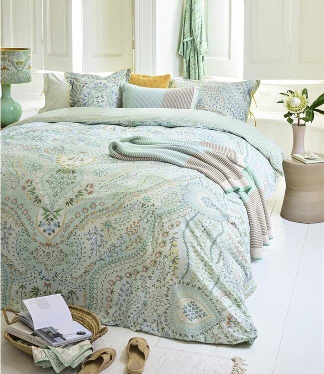 Pip Studio Dekbedovertrek Alfombra Lichtblauw 140 x 200/220