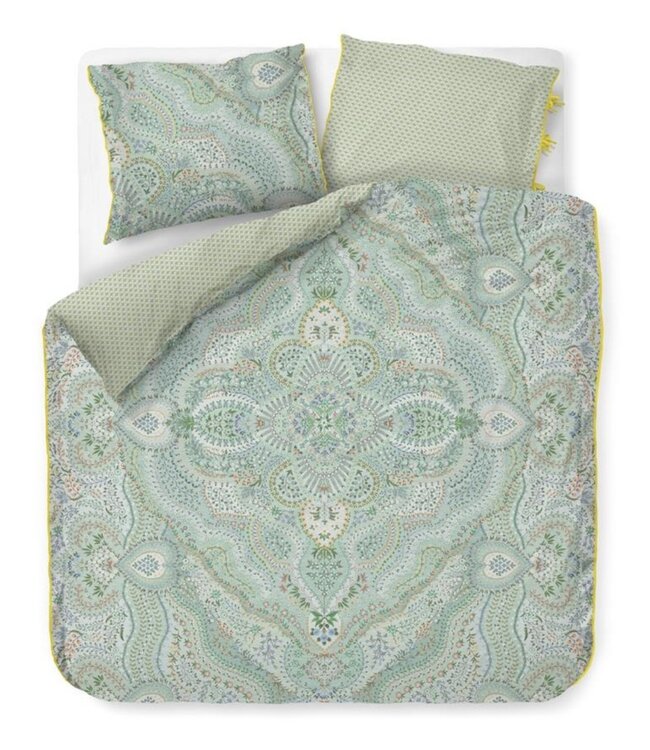 Pip Studio Dekbedovertrek Alfombra Lichtblauw 200 x 200/220