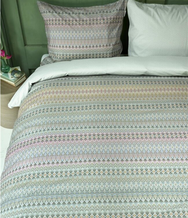 Pip Studio Dekbedovertrek Ashanti Groen 140 x 200/220